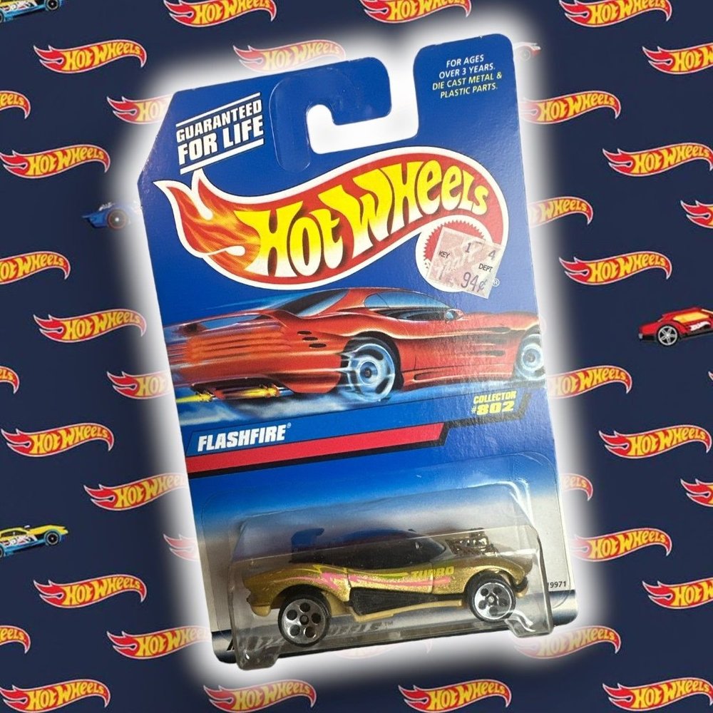 Hot Wheels 1998 Flashfire Turbo Diecast Vehicle